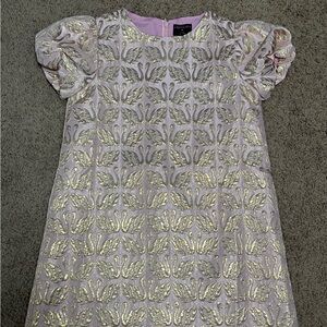 Crewcuts Pink and Gold Formal Kids Dress Size 8